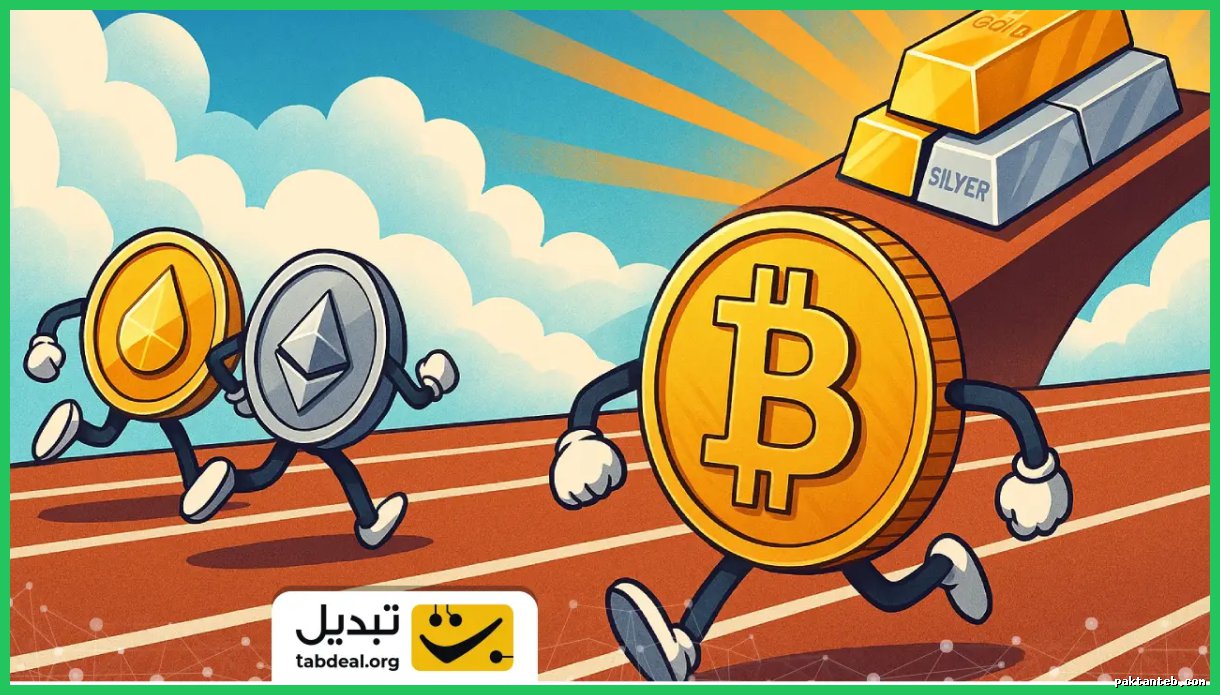 رشد آلت‌کوین‌ها در پی رالی فلزات گرانبها و نوسان بیت‌کوین